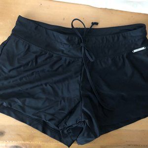 Womens Black Swimming Shorts